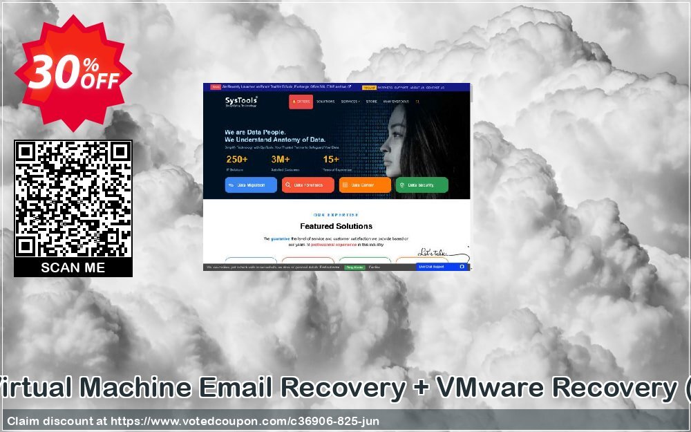 Bundle Offer - Virtual MAChine Email Recovery + VMware Recovery, Admin Plan  Coupon, discount SysTools coupon 36906. Promotion: 