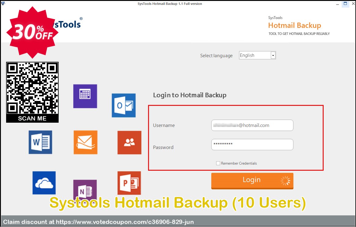 Systools Hotmail Backup, 10 Users  Coupon Code Jun 2024, 30% OFF - VotedCoupon