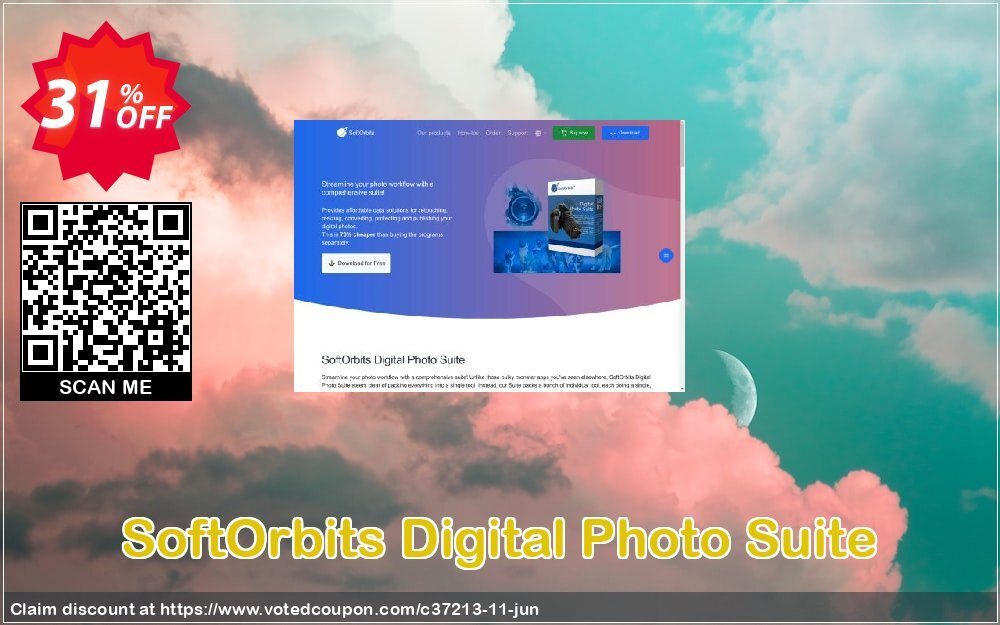 SoftOrbits Digital Photo Suite Coupon, discount 30% Discount. Promotion: 