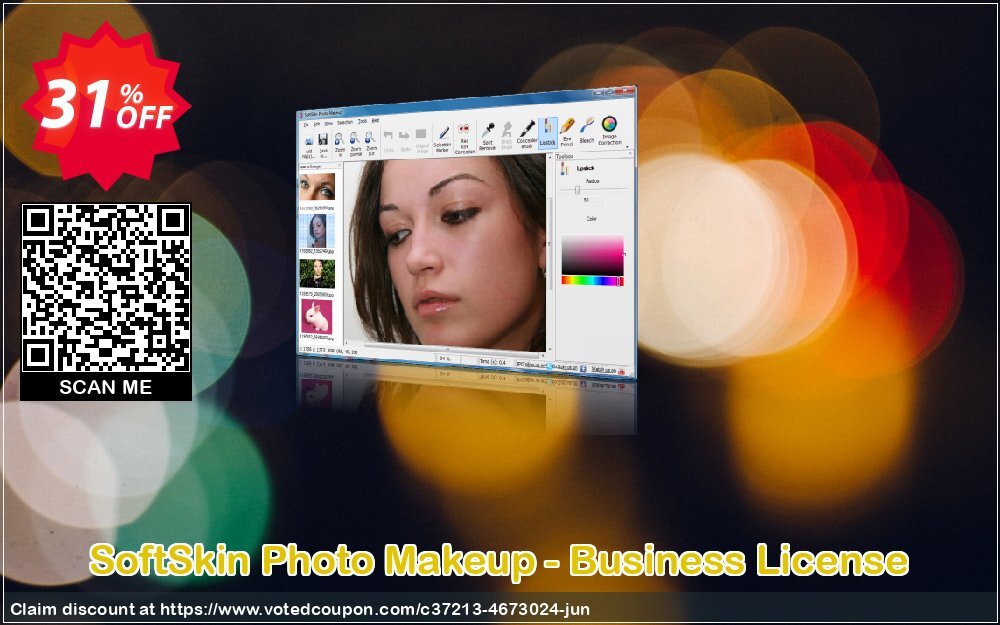 SoftSkin Photo Makeup - Business Plan Coupon, discount 30% Discount. Promotion: stunning deals code of SoftSkin Photo Makeup - Business License 2024