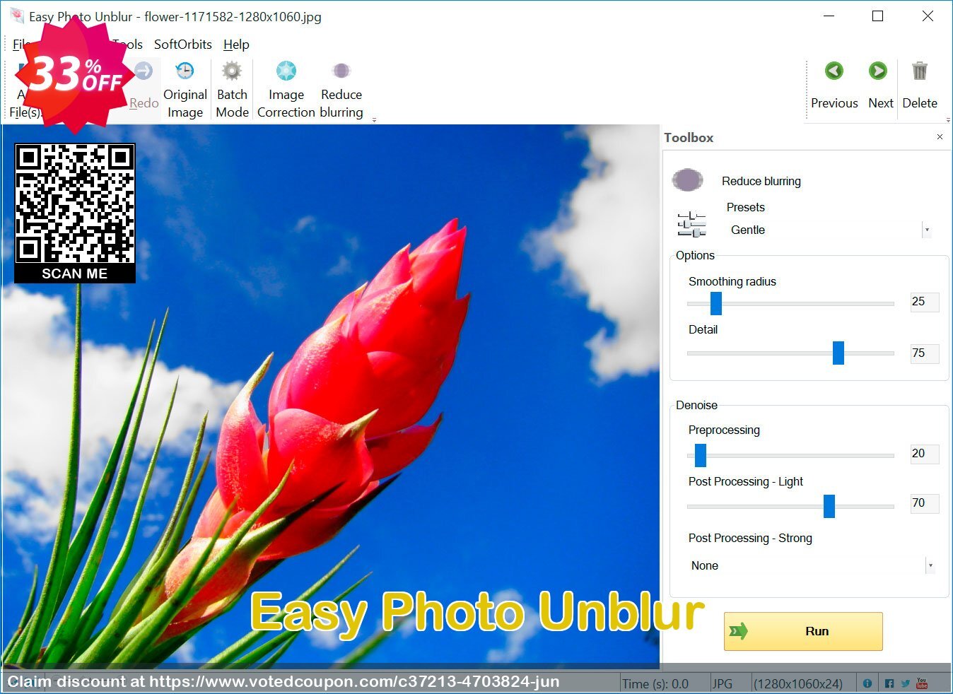 Easy Photo Unblur Coupon, discount Easy Photo Unblur stirring deals code 2024. Promotion: stirring deals code of Easy Photo Unblur 2024