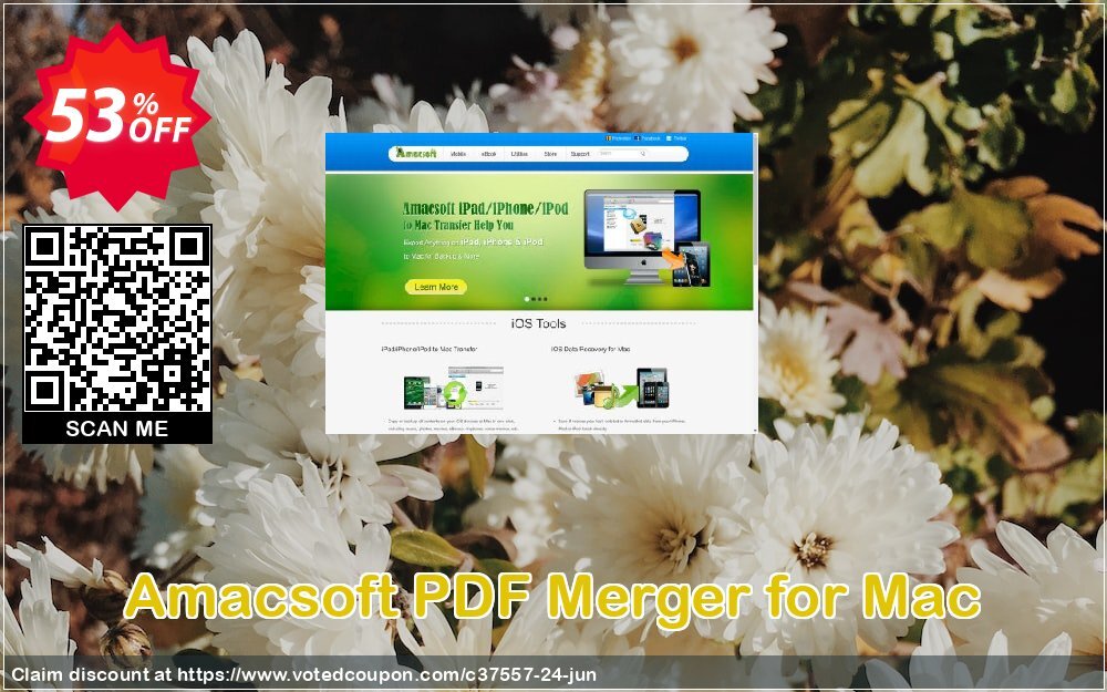 AMACsoft PDF Merger for MAC Coupon, discount 50% off. Promotion: 