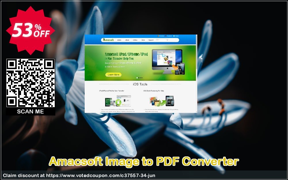 AMACsoft Image to PDF Converter Coupon, discount 50% off. Promotion: 