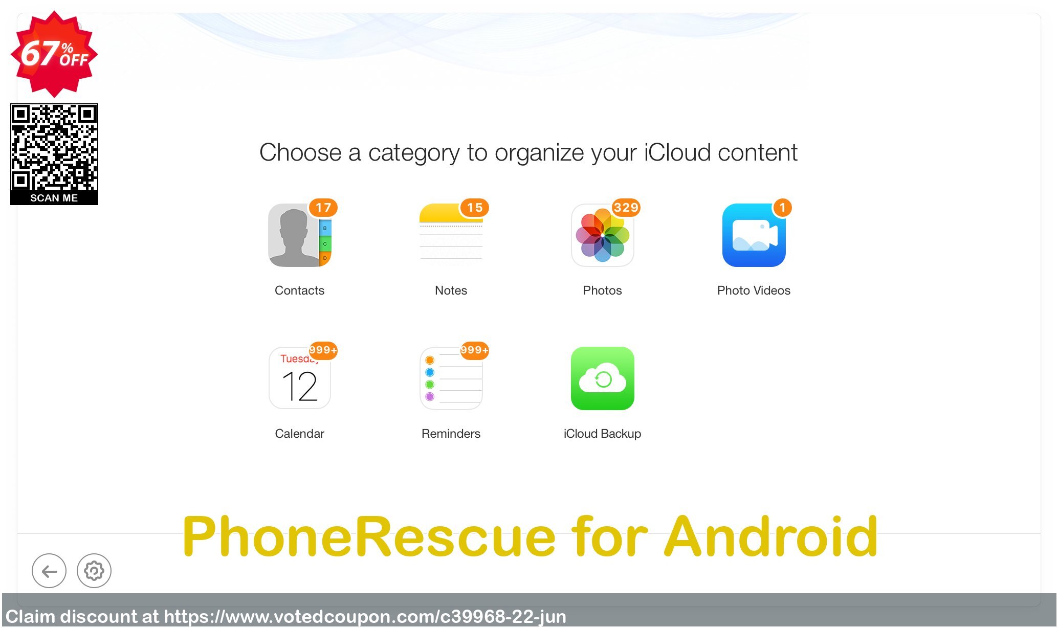 PhoneRescue for Android Coupon, discount PhoneRescue for iOS impressive sales code 2024. Promotion: 30OFF Coupon Imobie