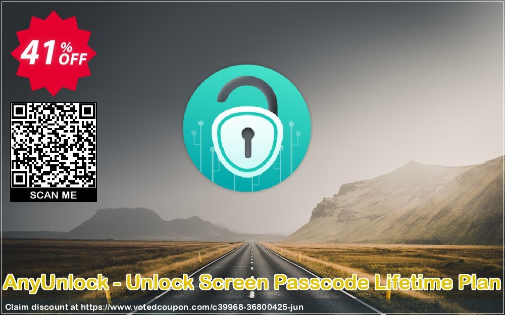 AnyUnlock - Unlock Screen Passcode Lifetime Plan Coupon, discount 40% OFF AnyUnlock - Unlock Screen Passcode Lifetime Plan, verified. Promotion: Super discount code of AnyUnlock - Unlock Screen Passcode Lifetime Plan, tested & approved