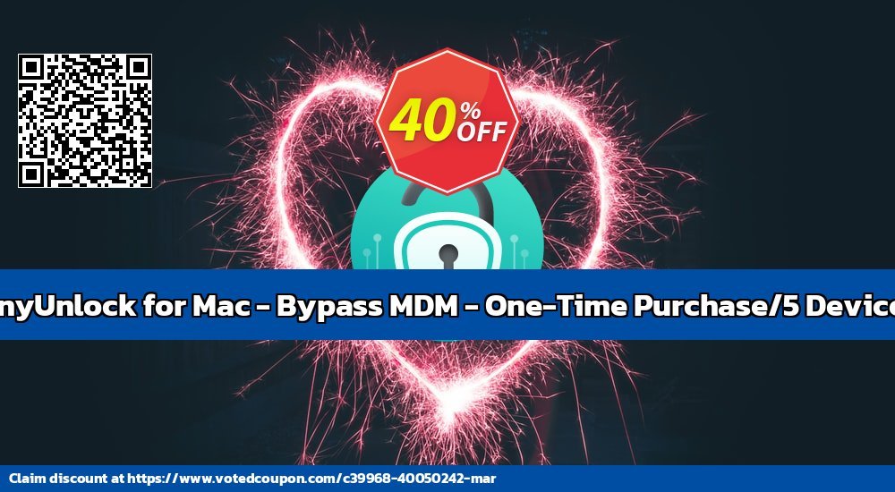 AnyUnlock for MAC - Bypass MDM - One-Time Purchase/5 Devices Coupon Code Jun 2024, 41% OFF - VotedCoupon