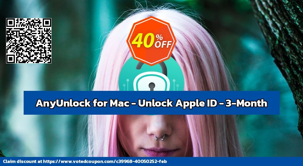 AnyUnlock for MAC - Unlock Apple ID - 3-Month Coupon Code Jun 2024, 41% OFF - VotedCoupon