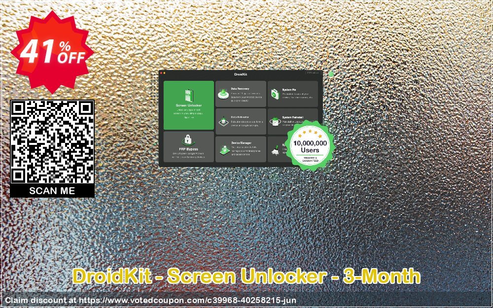 DroidKit - Screen Unlocker - 3-Month