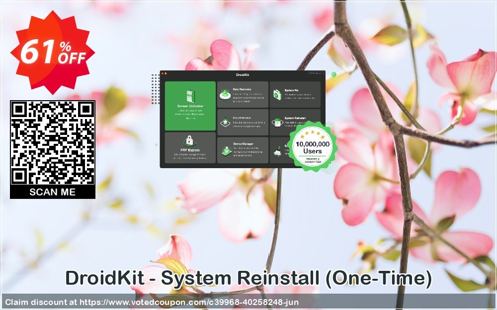 DroidKit - System Reinstall, One-Time  Coupon Code Jun 2024, 61% OFF - VotedCoupon