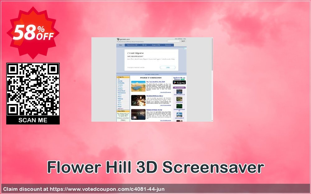 Flower Hill 3D Screensaver Coupon Code Jun 2024, 58% OFF - VotedCoupon