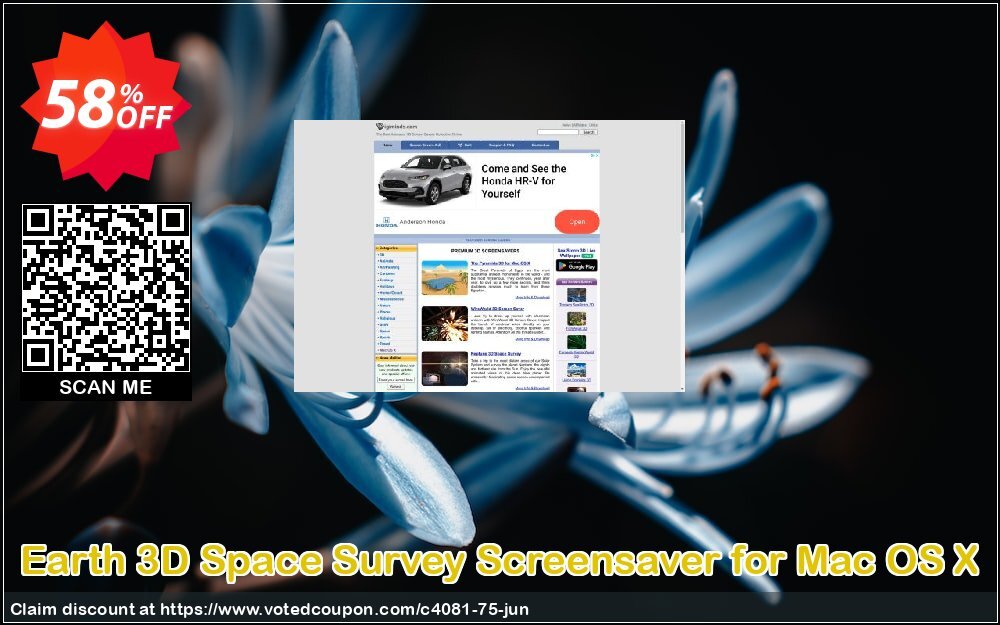 Earth 3D Space Survey Screensaver for MAC OS X Coupon Code Jun 2024, 58% OFF - VotedCoupon