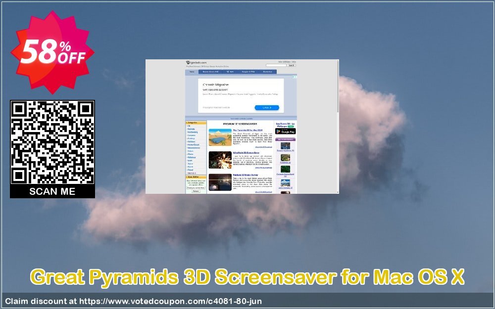 Great Pyramids 3D Screensaver for MAC OS X Coupon Code Jun 2024, 58% OFF - VotedCoupon