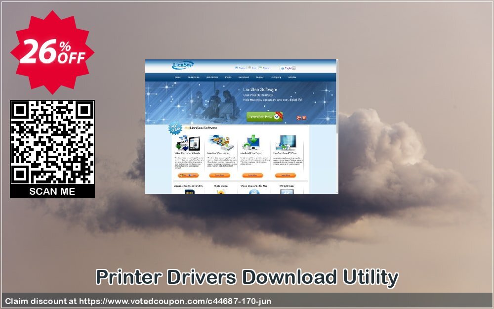 Printer Drivers Download Utility Coupon, discount Lionsea Software coupon archive (44687). Promotion: Lionsea Software coupon discount codes archive (44687)