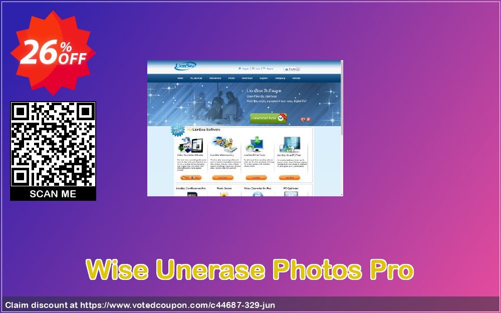 Wise Unerase Photos Pro Coupon, discount Lionsea Software coupon archive (44687). Promotion: Lionsea Software coupon discount codes archive (44687)