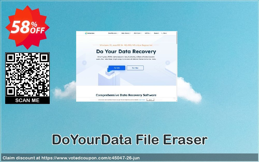 DoYourData File Eraser Coupon, discount File Eraser coupon (45047). Promotion: DoYourData File Eraser coupon code