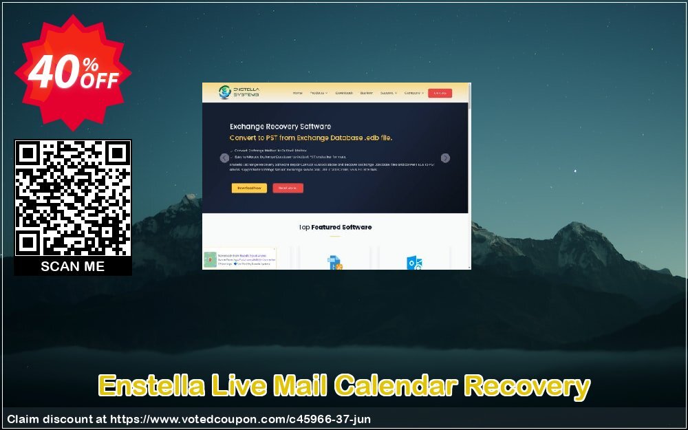 Enstella Live Mail Calendar Recovery Coupon, discount Special Offer. Promotion: Special Discount Offer