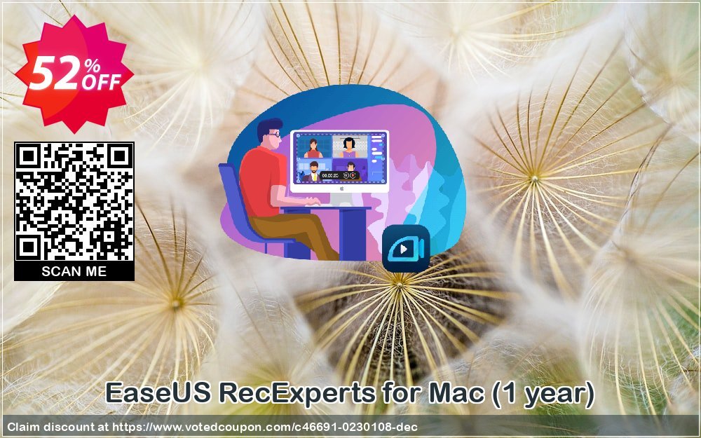 EaseUS RecExperts for MAC, Yearly  Coupon Code Jun 2024, 52% OFF - VotedCoupon