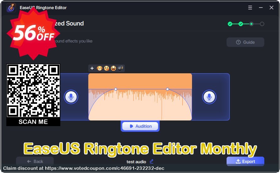 EaseUS Ringtone Editor Monthly Coupon, discount World Backup Day Celebration. Promotion: Wonderful promotions code of EaseUS Ringtone Editor Monthly, tested & approved