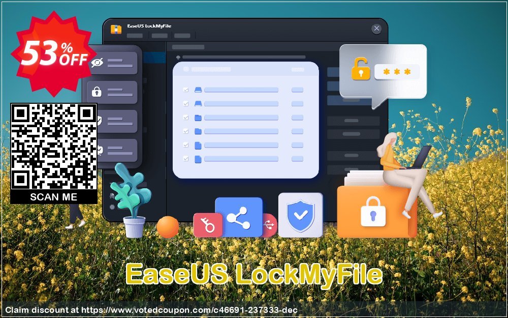 EaseUS LockMyFile Coupon, discount World Backup Day Celebration. Promotion: Wonderful promotions code of EaseUS LockMyFile, tested & approved