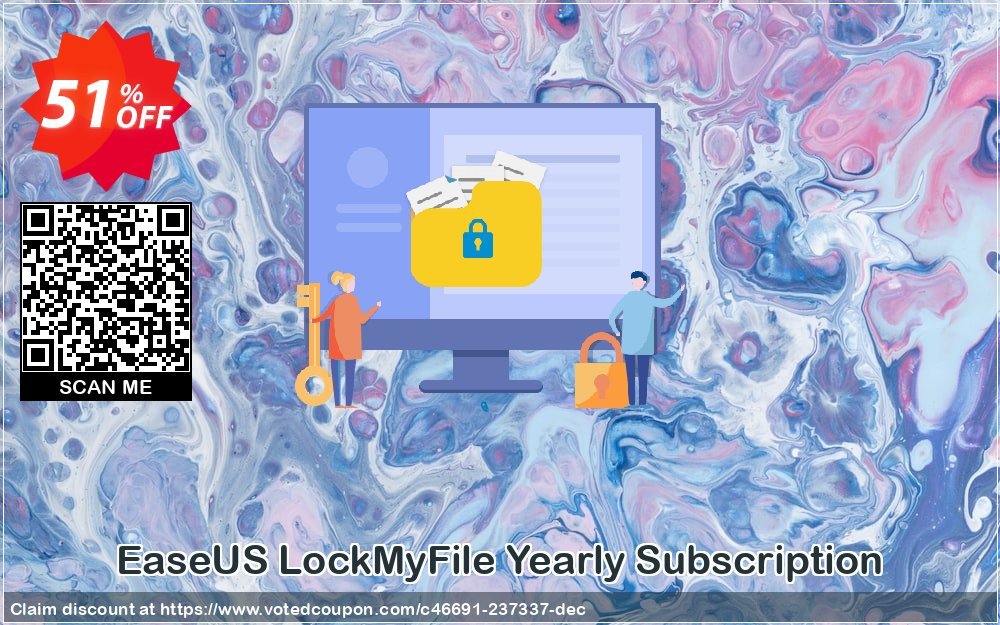 EaseUS LockMyFile Yearly Subscription Coupon, discount World Backup Day Celebration. Promotion: Wonderful promotions code of EaseUS LockMyFile Monthly Subscription, tested & approved