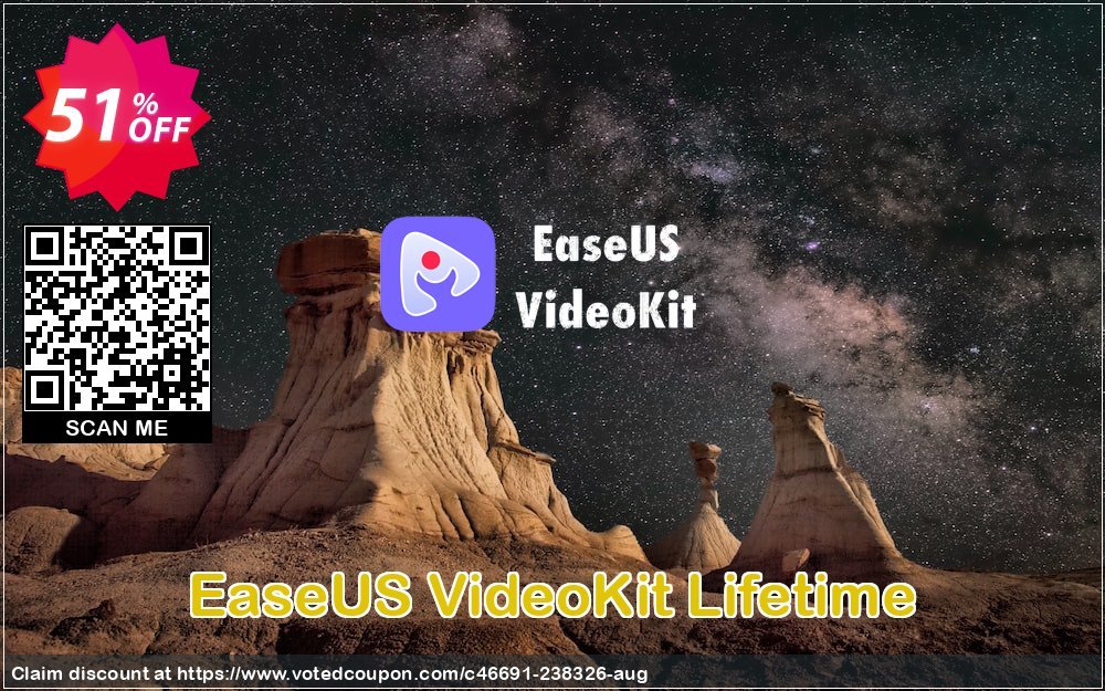 EaseUS VideoKit Lifetime Coupon Code Jun 2024, 51% OFF - VotedCoupon