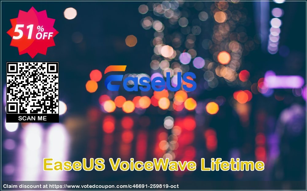 EaseUS VoiceWave Lifetime voted-on promotion codes