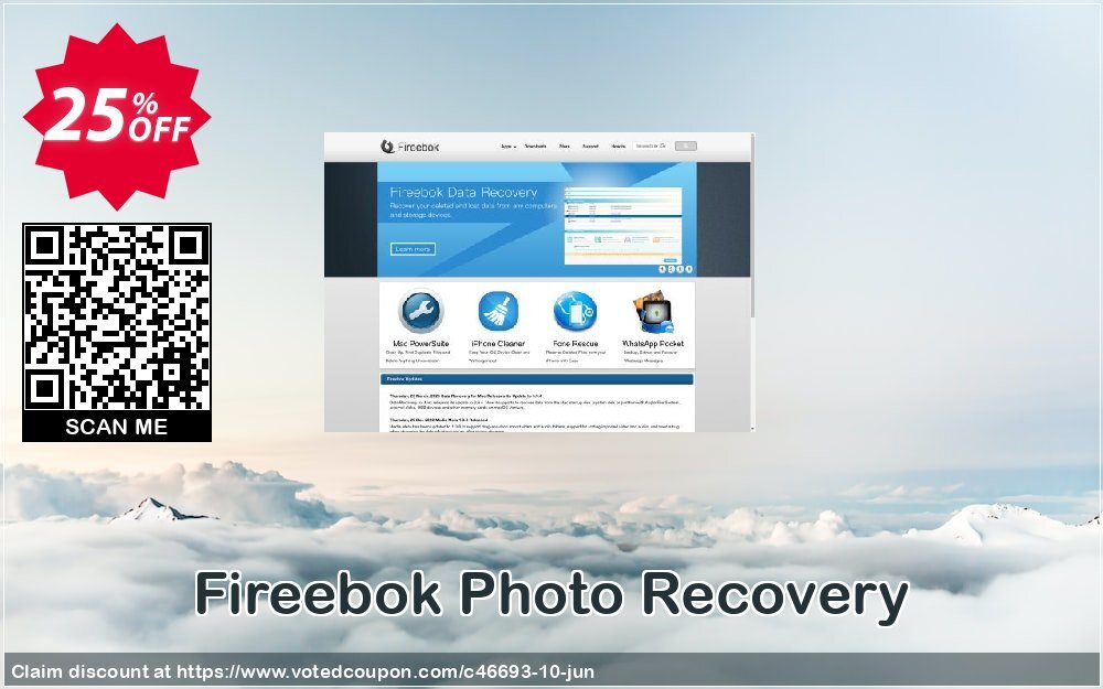 Fireebok Photo Recovery Coupon, discount Fireebok coupon (46693). Promotion: Fireebok discount code for promotion