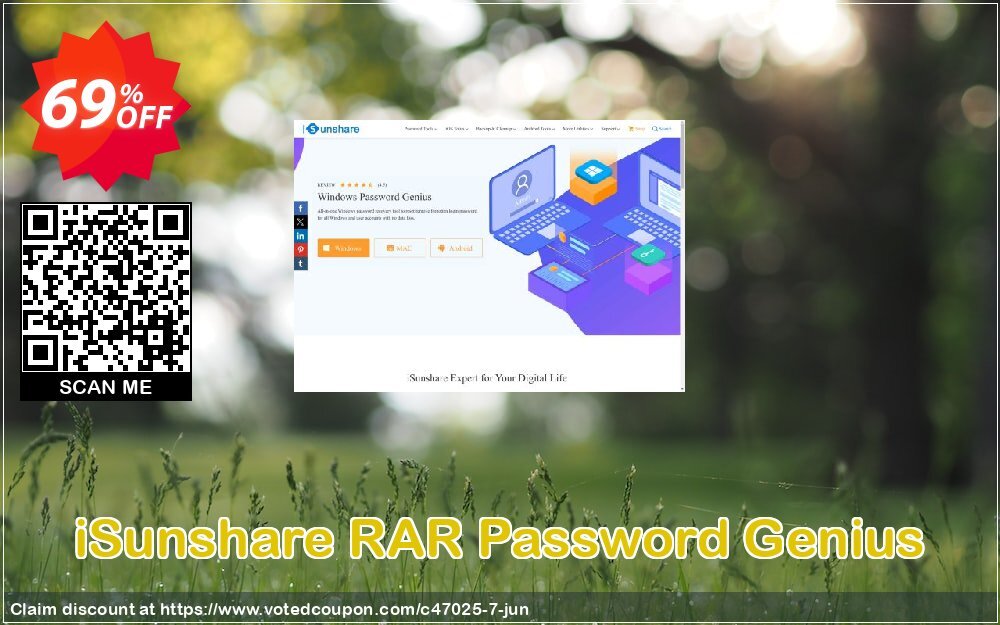 iSunshare RAR Password Genius Coupon, discount iSunshare discount (47025). Promotion: iSunshare discount coupons