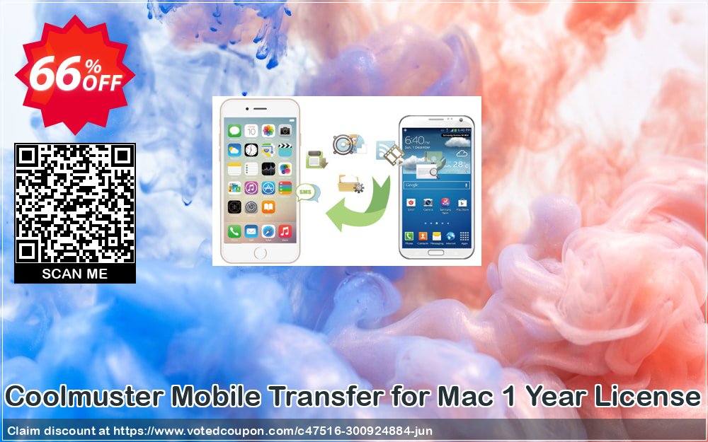 Coolmuster Mobile Transfer for MAC Yearly Plan Coupon, discount affiliate discount. Promotion: 