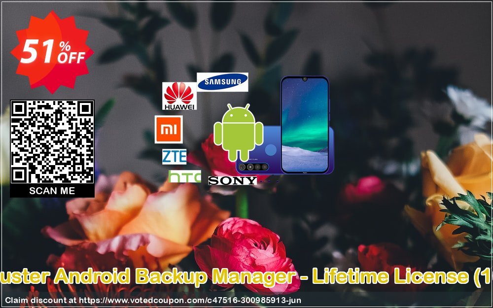 Coolmuster Android Backup Manager - Lifetime Plan, 10 PCs  Coupon, discount 50% OFF Coolmuster Android Backup Manager - Lifetime License (10 PCs), verified. Promotion: Special discounts code of Coolmuster Android Backup Manager - Lifetime License (10 PCs), tested & approved