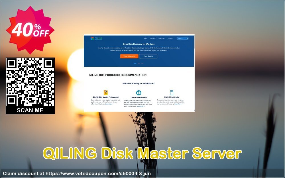 QILING Disk Master Server Coupon, discount TZ Computers1. Promotion: 
