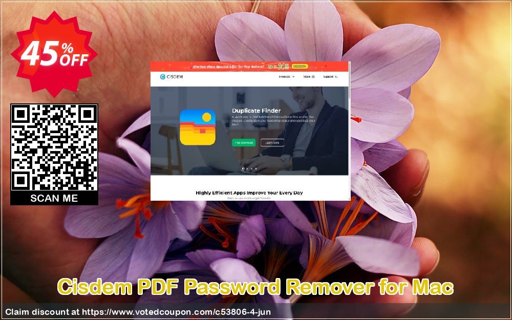 Cisdem PDF Password Remover for MAC