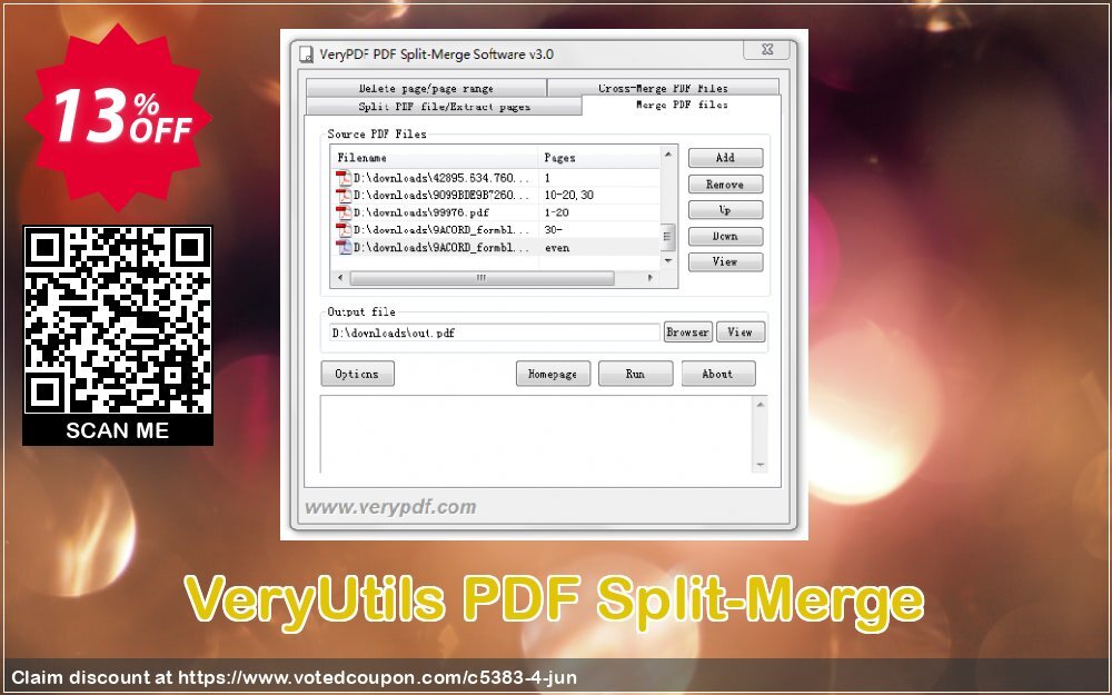 VeryUtils PDF Split-Merge