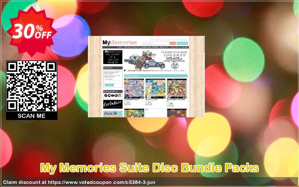 My Memories Suite Disc Bundle Packs Coupon, discount 30% OFF My Memories Suite Disc Bundle Packs, verified. Promotion: Amazing promotions code of My Memories Suite Disc Bundle Packs, tested & approved
