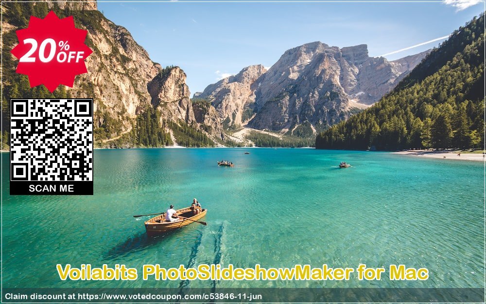 Voilabits PhotoSlideshowMaker for MAC Coupon, discount 20% Discount Voilabits (53846). Promotion: 