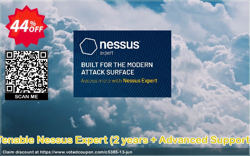 Tenable Nessus Expert, 2 years + Advanced Support  Coupon, discount 44% OFF Tenable Nessus Expert (2 years + Advanced Support), verified. Promotion: Stunning sales code of Tenable Nessus Expert (2 years + Advanced Support), tested & approved