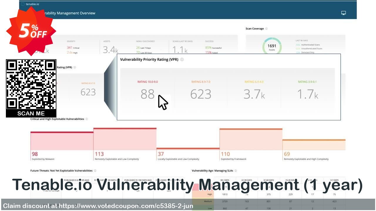 Tenable.io Vulnerability Management, Yearly  Coupon, discount 20% OFF Tenable Nessus professional, verified. Promotion: Stunning sales code of Tenable Nessus professional, tested & approved