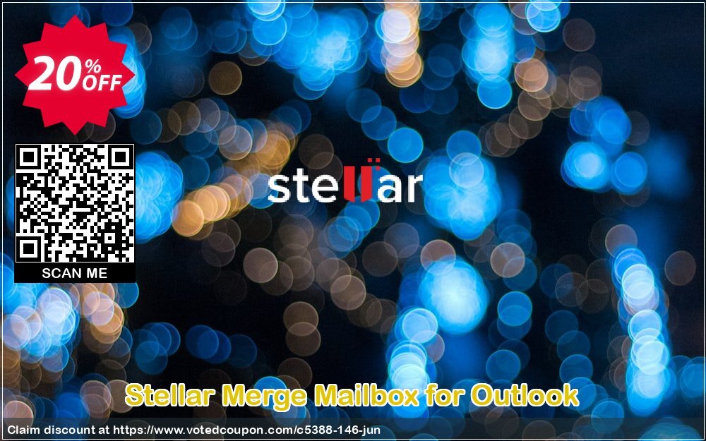 Stellar Merge Mailbox for Outlook Coupon, discount Stellar Merge Mailbox for Outlook [1 Year Subscription] impressive discounts code 2024. Promotion: NVC Exclusive Coupon