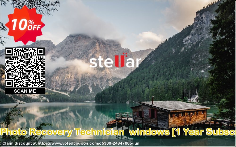 Stellar Photo Recovery Technician  WINDOWS /Yearly Subscription/ Coupon Code Jun 2024, 10% OFF - VotedCoupon