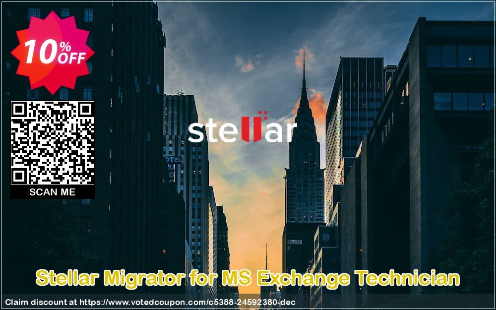 Stellar Migrator for MS Exchange Technician Coupon Code Jun 2024, 10% OFF - VotedCoupon