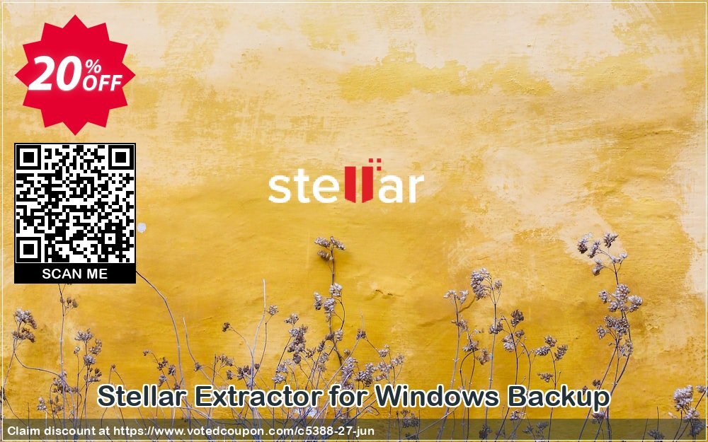 Stellar Extractor for WINDOWS Backup Coupon Code Jun 2024, 20% OFF - VotedCoupon