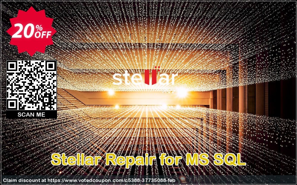 Stellar Repair for MS SQL Coupon, discount Repair for MS SQL Amazing promotions code 2024. Promotion: Amazing promotions code of Repair for MS SQL 2024