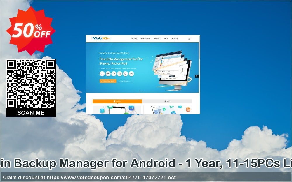 MobiKin Backup Manager for Android - Yearly, 11-15PCs Plan Coupon, discount MobiKin Backup Manager for Android - 1 Year, 11-15PCs License Excellent promo code 2024. Promotion: Excellent promo code of MobiKin Backup Manager for Android - 1 Year, 11-15PCs License 2024