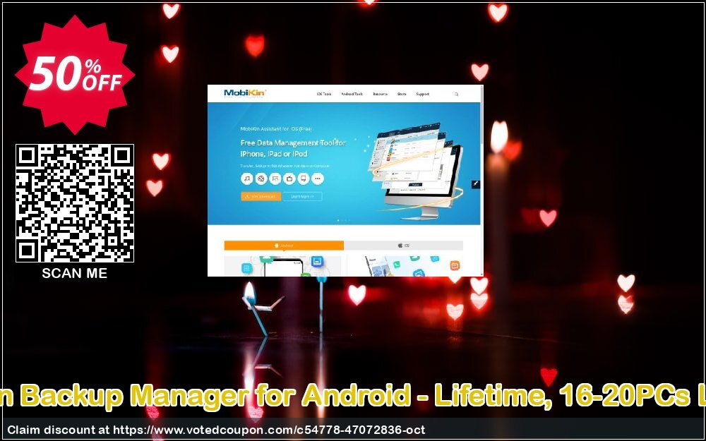 MobiKin Backup Manager for Android - Lifetime, 16-20PCs Plan Coupon, discount MobiKin Backup Manager for Android - Lifetime, 16-20PCs License Excellent sales code 2024. Promotion: Excellent sales code of MobiKin Backup Manager for Android - Lifetime, 16-20PCs License 2024