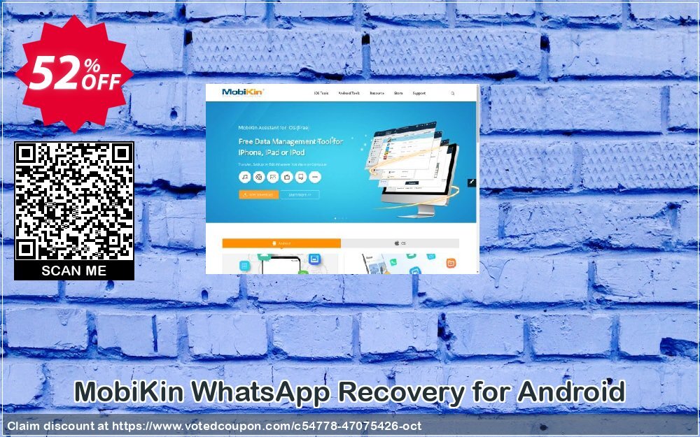 MobiKin WhatsApp Recovery for Android Coupon, discount MobiKin WhatsApp Recovery for Android - 1 Year, 3 Devices, 1 PC License Amazing sales code 2024. Promotion: Amazing sales code of MobiKin WhatsApp Recovery for Android - 1 Year, 3 Devices, 1 PC License 2024