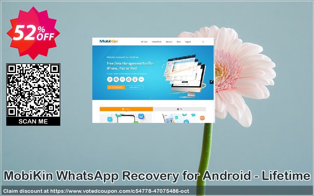 MobiKin WhatsApp Recovery for Android - Lifetime voted-on promotion codes