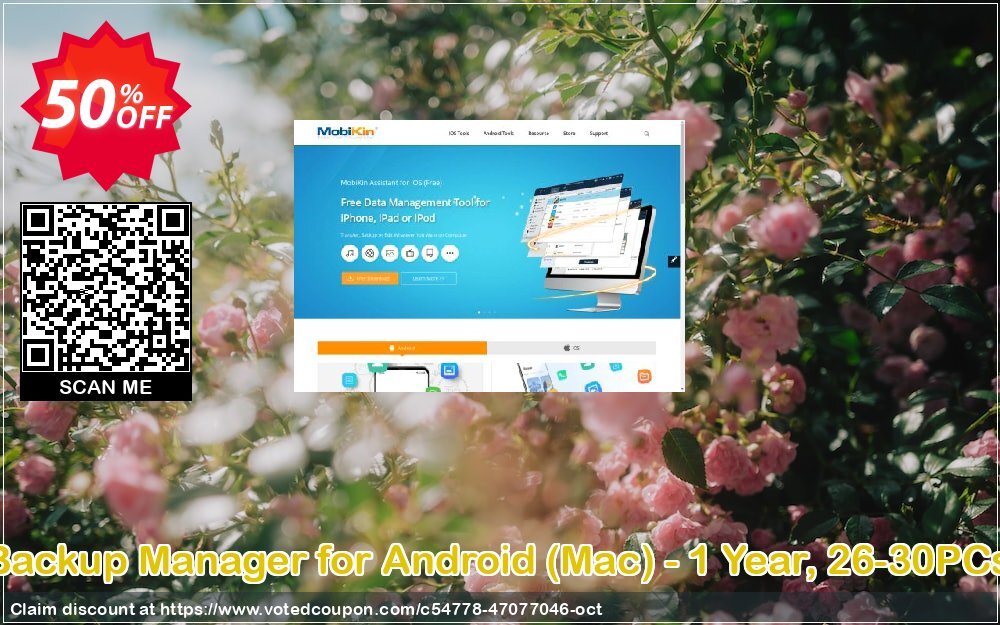 MobiKin Backup Manager for Android, MAC - Yearly, 26-30PCs  Plan Coupon, discount MobiKin Backup Manager for Android (Mac) - 1 Year, 26-30PCs  License Marvelous discount code 2024. Promotion: Marvelous discount code of MobiKin Backup Manager for Android (Mac) - 1 Year, 26-30PCs  License 2024