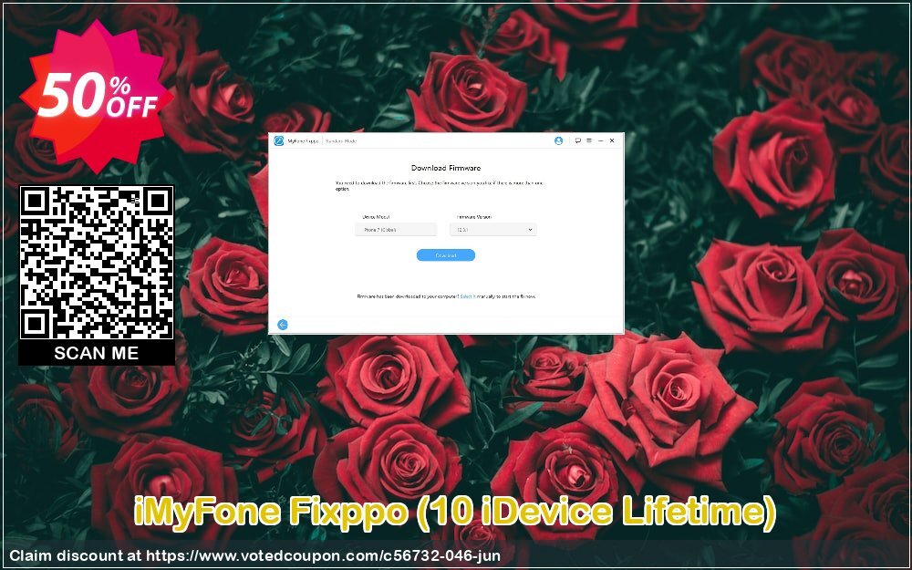 iMyFone Fixppo, 10 iDevice Lifetime  Coupon, discount iMyFone Fixppo 6-10 iDevice Lifetime License. Promotion: iMyfone promo code discount