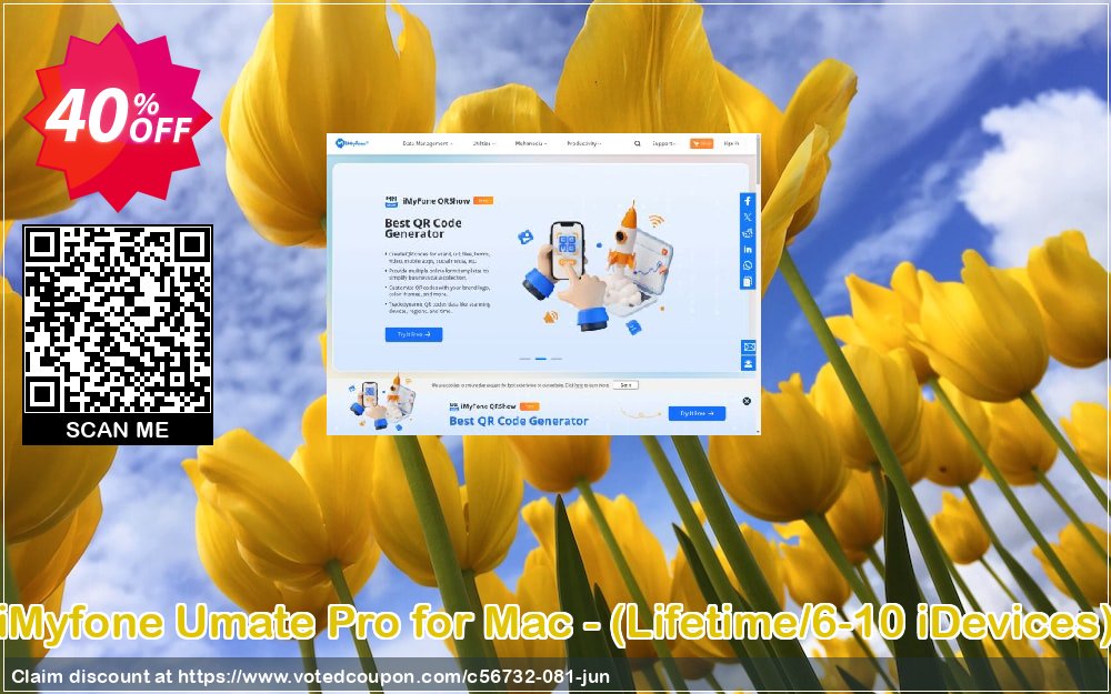 iMyfone Umate Pro for MAC -, Lifetime/6-10 iDevices  Coupon, discount iMyfone discount (56732). Promotion: iMyfone promo code