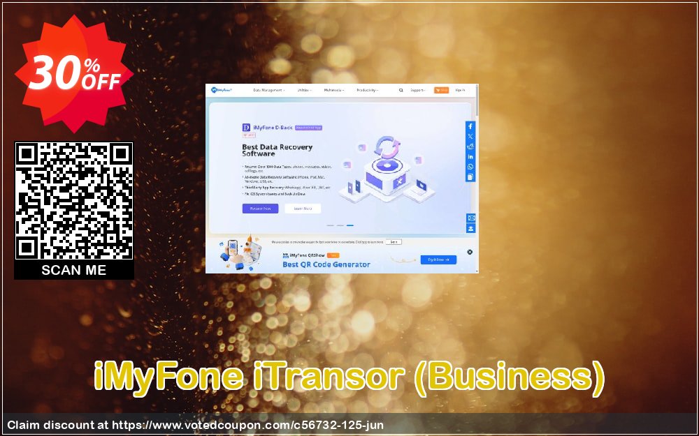 iMyFone iTransor, Business  Coupon Code Jun 2024, 30% OFF - VotedCoupon